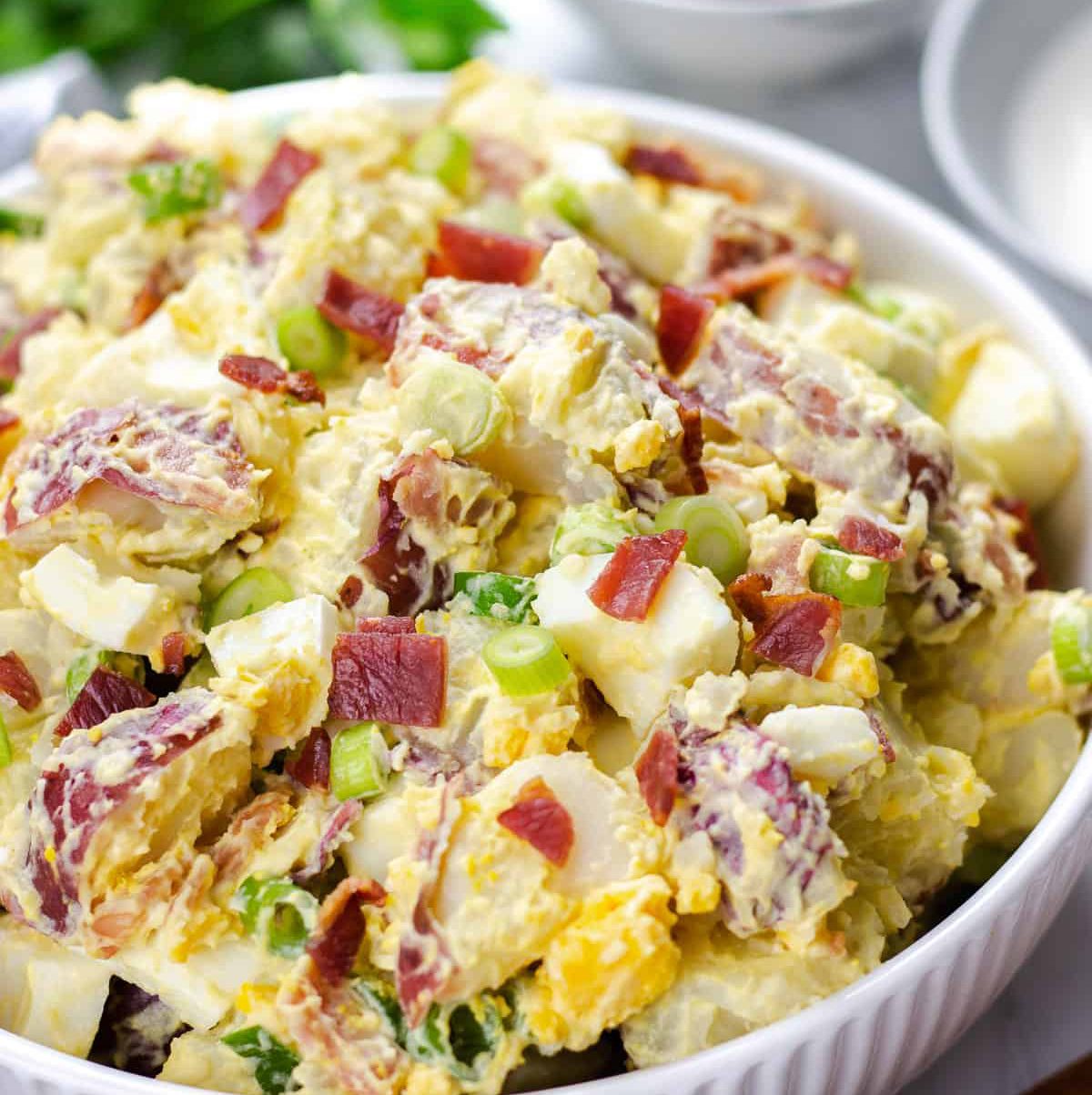 Homestyle Bacon Potato Salad.